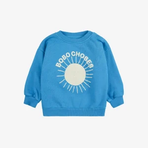 CON Bobo Choses Sun turquoise sweatshirt